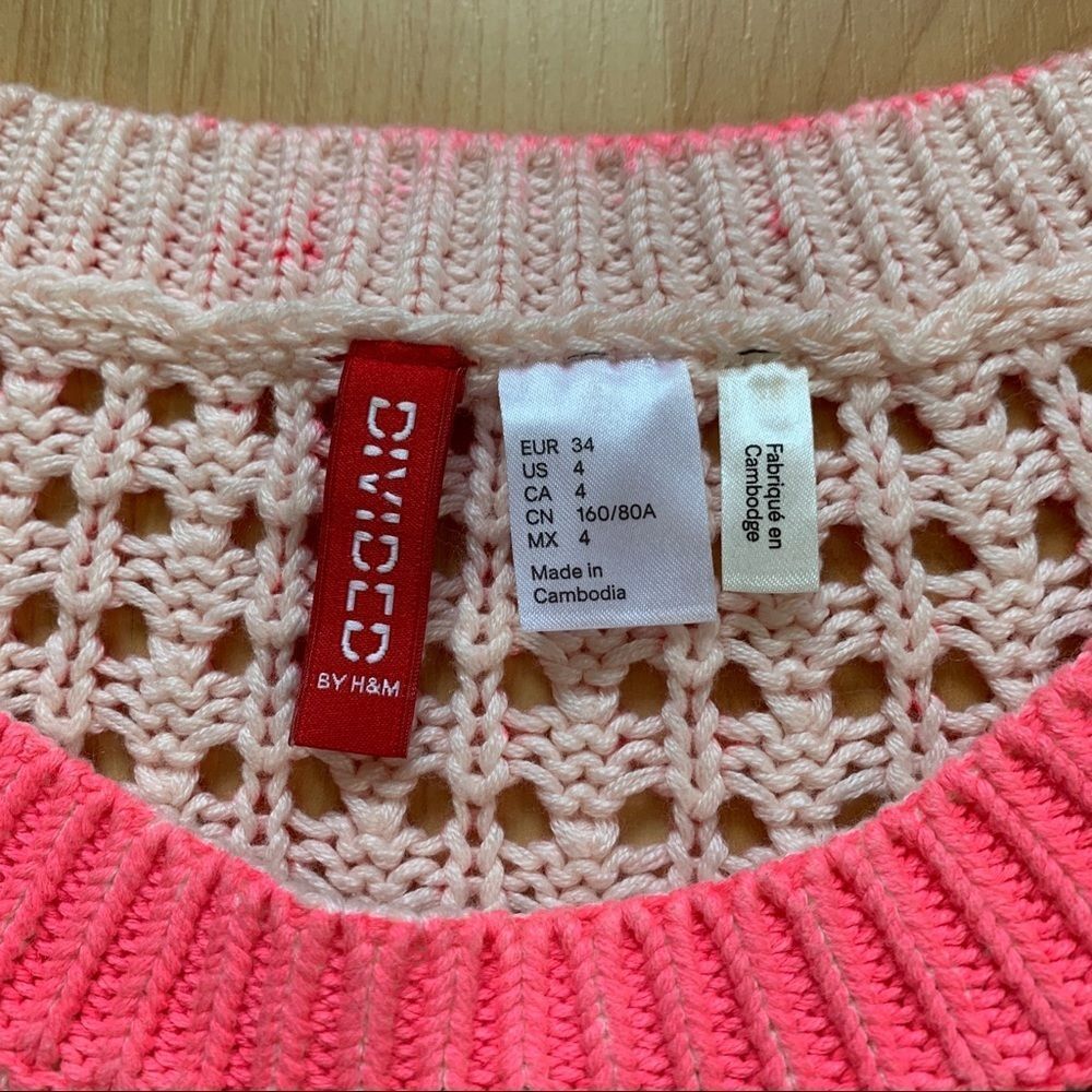 Pink H&M Sweater - Picture 4 of 8